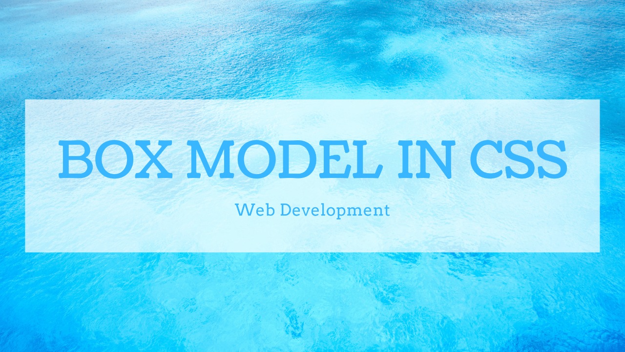 You are currently viewing Box Model in CSS | Web Development