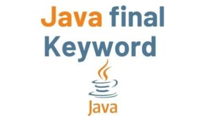 final keyword in Java
