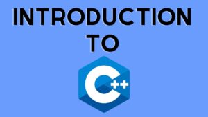Introduction to c++