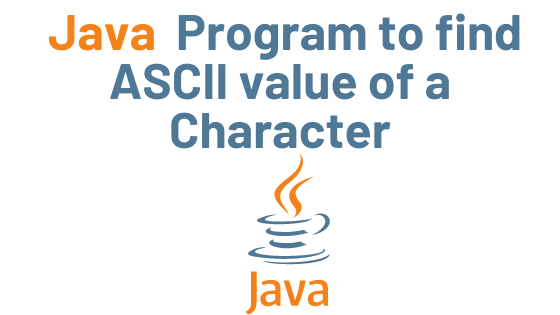 find ASCII value of a Character