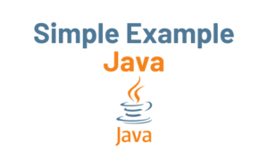 simple example in java