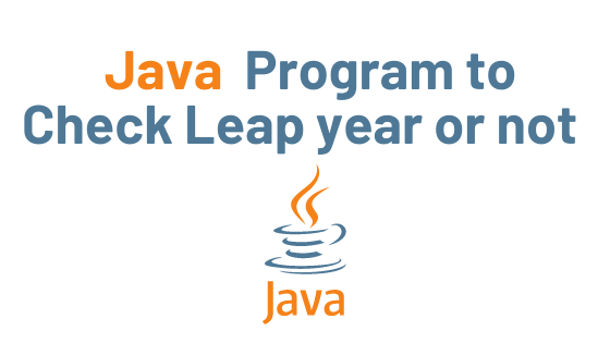 In this section, we will write a Java program to determine whether the input year is a leap year or not.