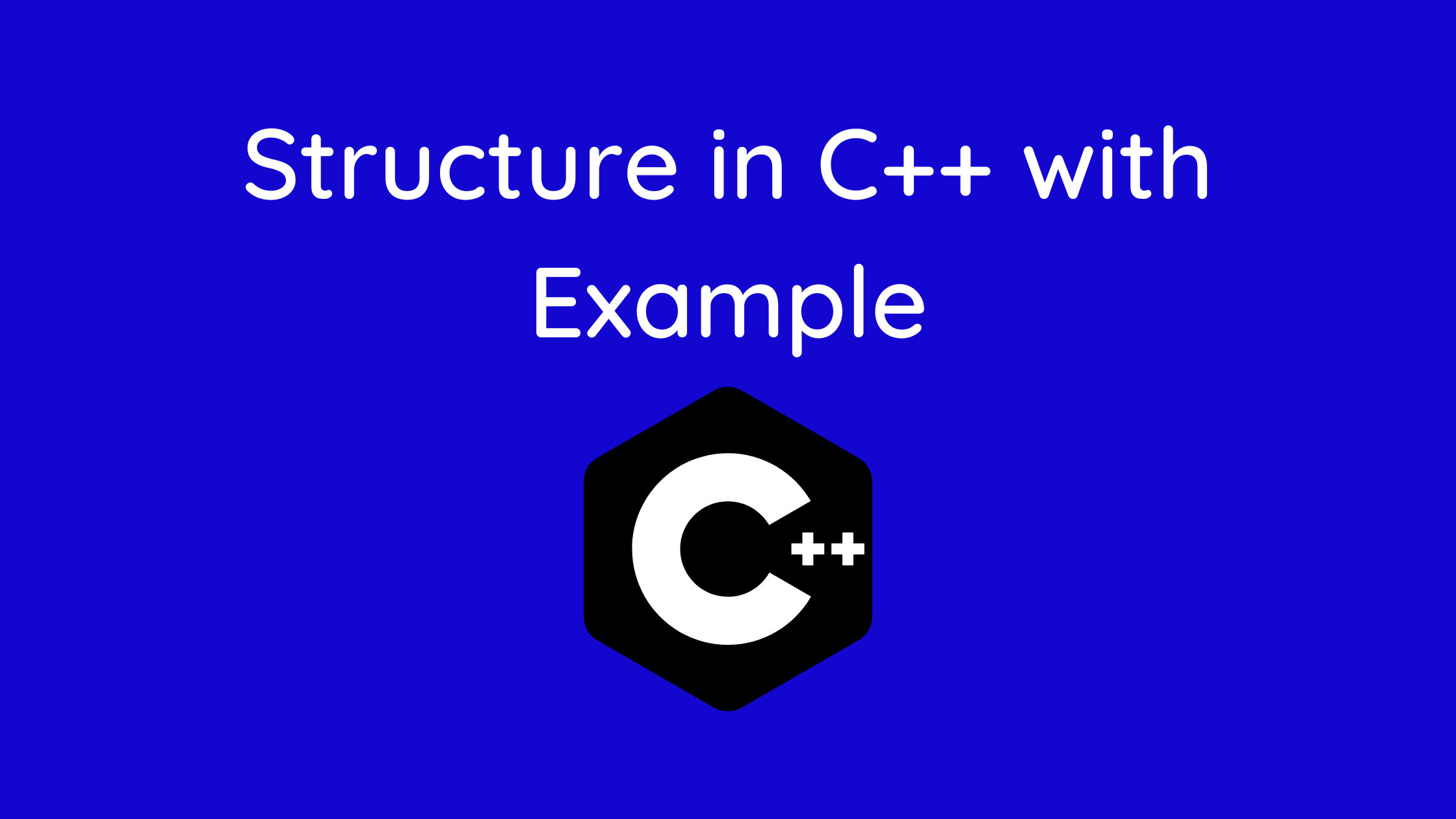 Structure in C++