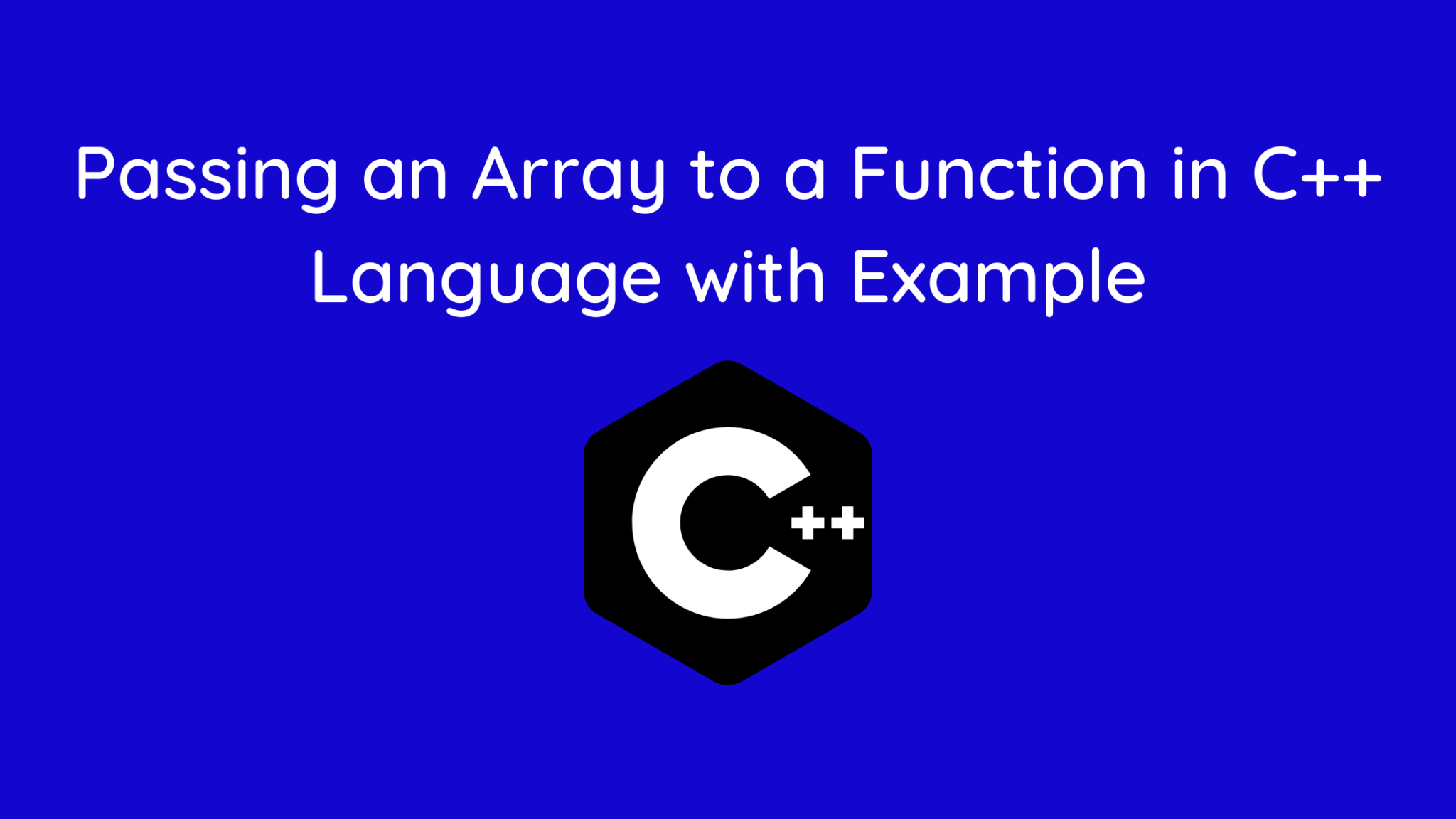 passing-an-array-to-a-function-in-c-language-with-example